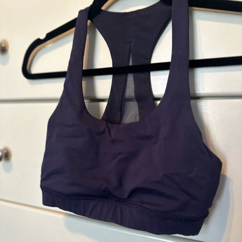 Lululemon Racerback Sports Bra Navy Size 4